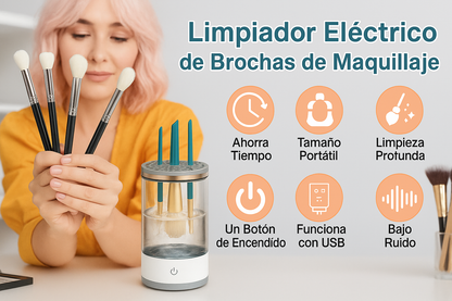 Limpiador De Brochas Eléctrico